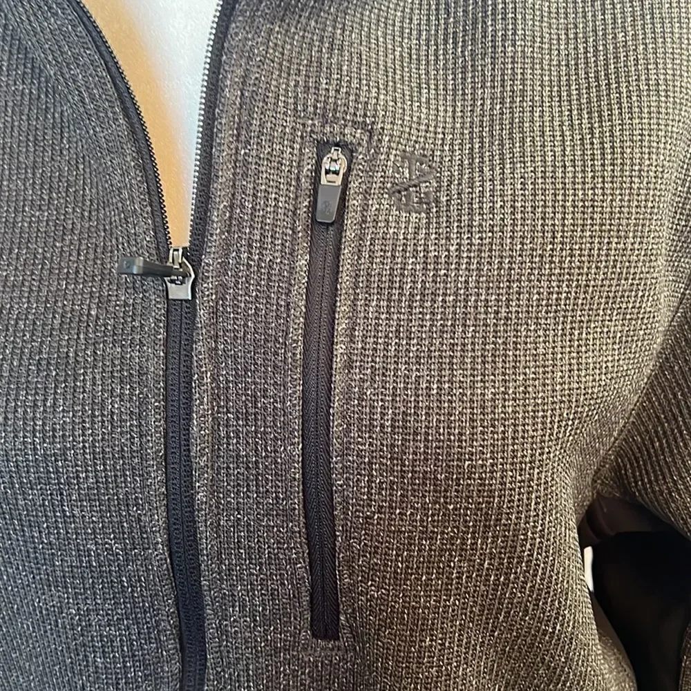 Men's Izod Perform Zipper Front Long Sleeve Jacket - Size M